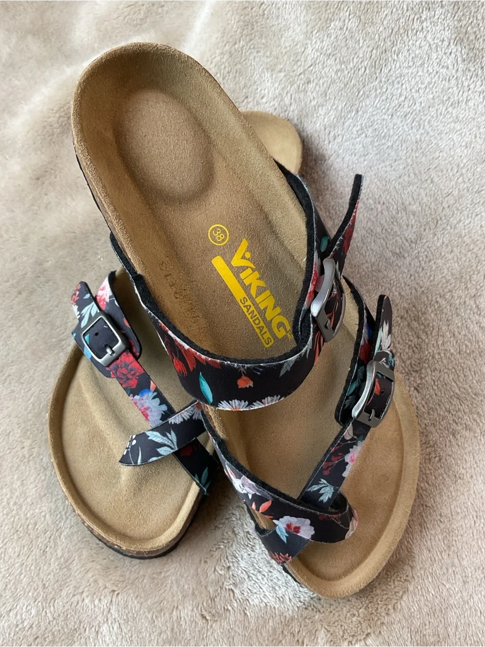 Women’s Viking  Torino Dark Garden Slides Size 38